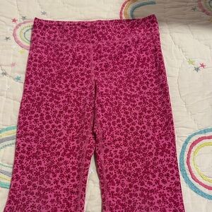 GAP Kids Pink Floral Leggings